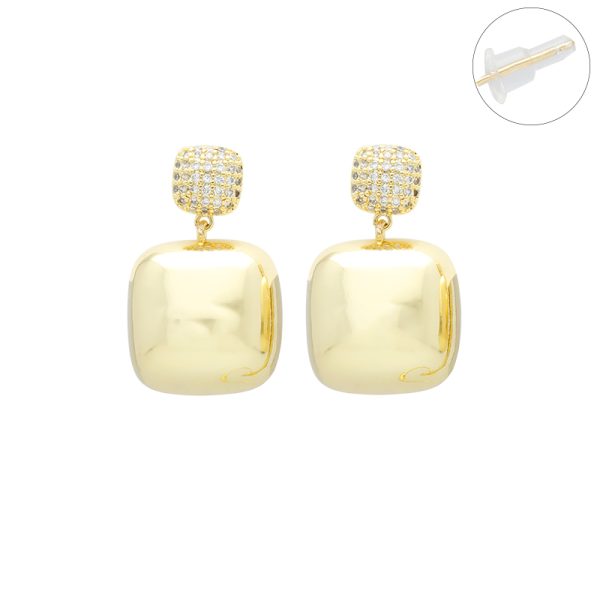Arete Chapa de Oro