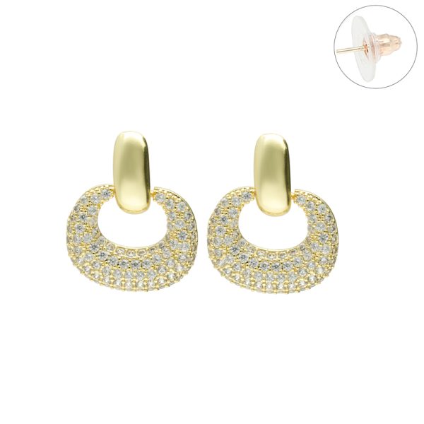 Arete Chapa de Oro