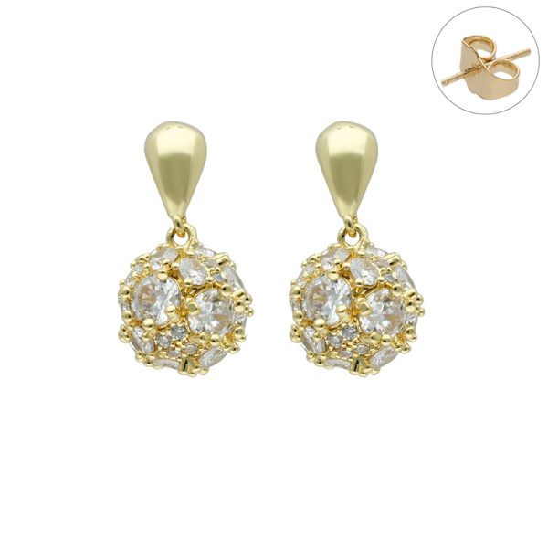 Arete Chapa de Oro