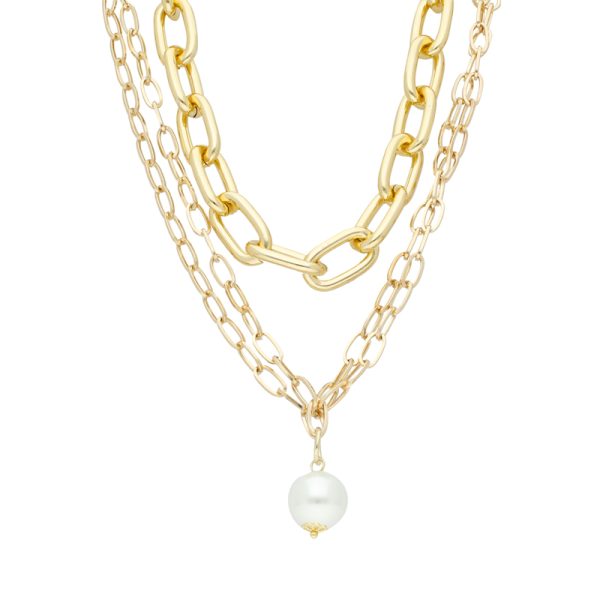 Collar Chapa de Oro BO2400