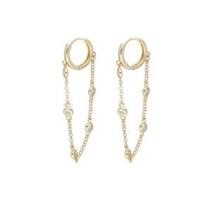 Arete Chapa de Oro