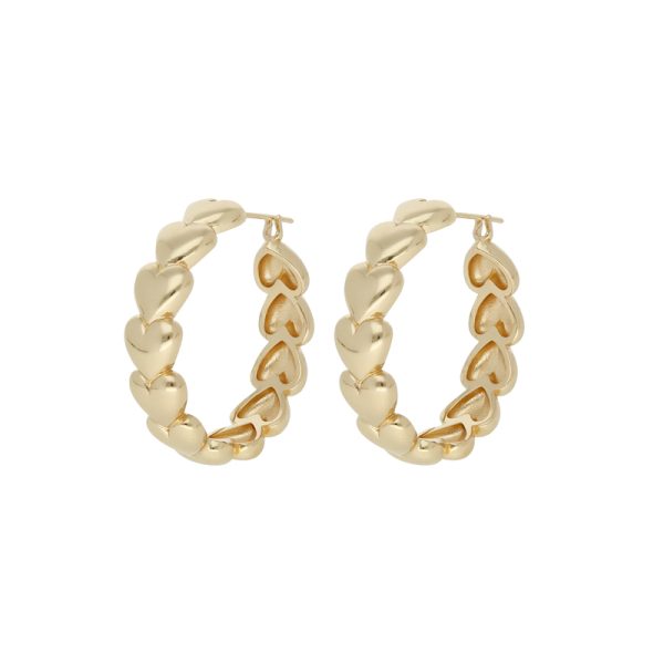 Arete Chapa de Oro