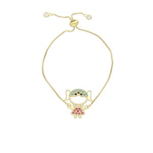 Pulsera Chapa de Oro