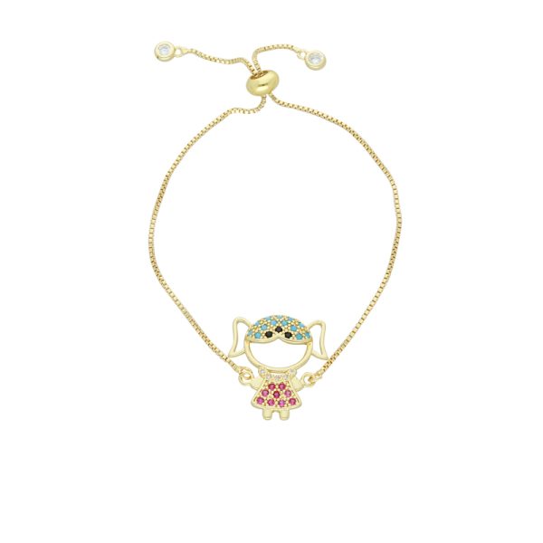 Pulsera Chapa de Oro BO2429
