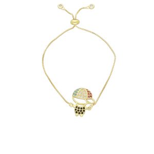 Pulsera Chapa de Oro