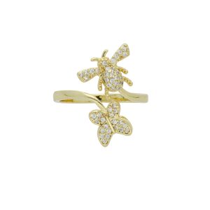 Anillo Chapa de Oro