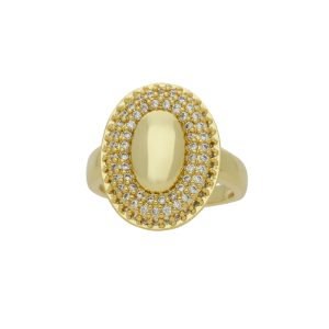 Anillo Chapa de Oro