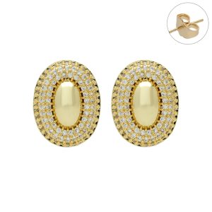 Arete Chapa de Oro