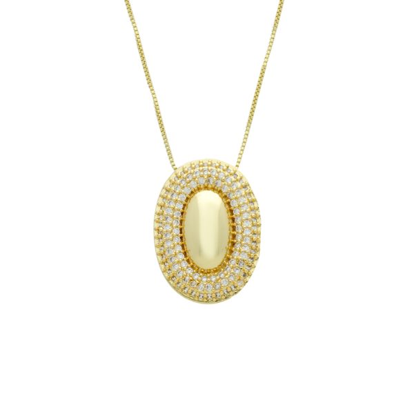 Collar Chapa de Oro