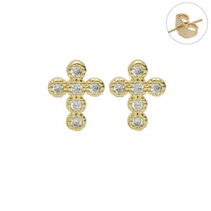 Arete Chapa de Oro
