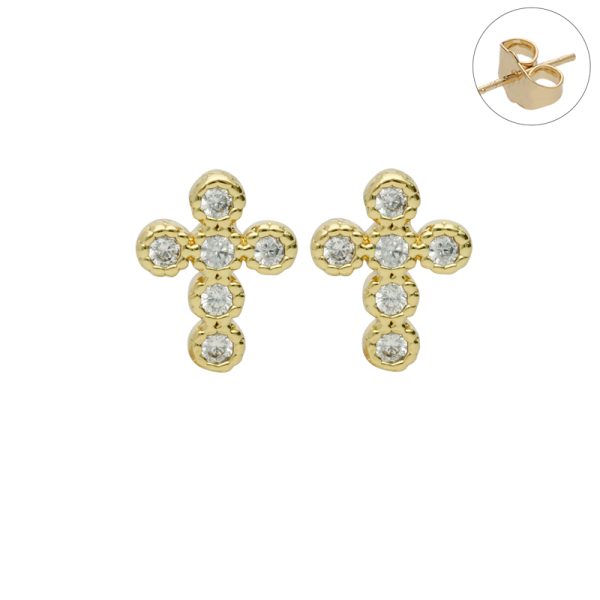 Arete Chapa de Oro