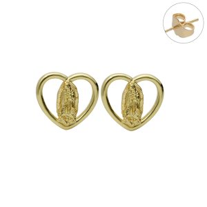 Arete Chapa de Oro