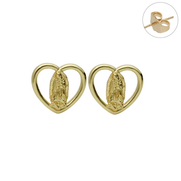 Arete Chapa de Oro