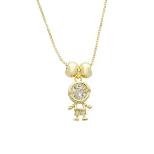 Collar Chapa de Oro