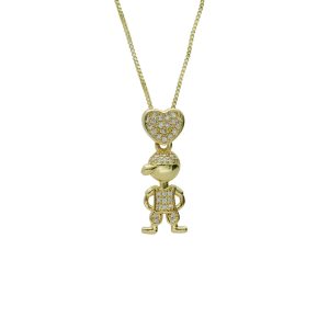 Collar Chapa de Oro