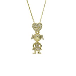 Collar Chapa de Oro