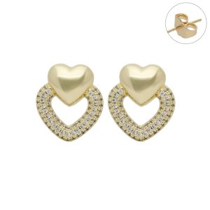 Arete Chapa de Oro