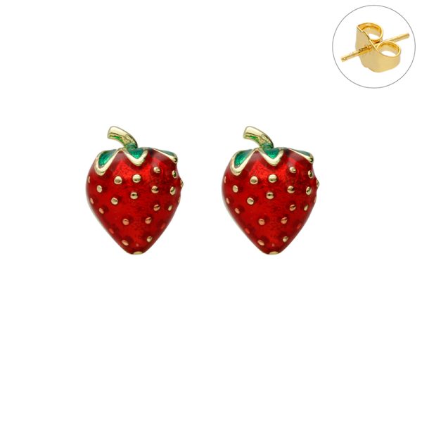 Arete Chapa de Oro