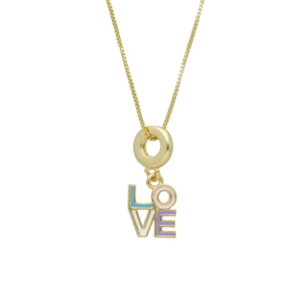 Collar Chapa de Oro BO2553