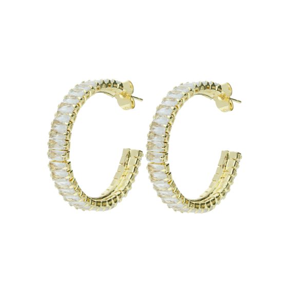 Arete Chapa de Oro