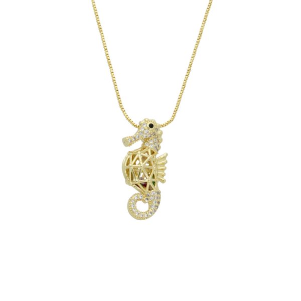 Collar Chapa de Oro BO2599