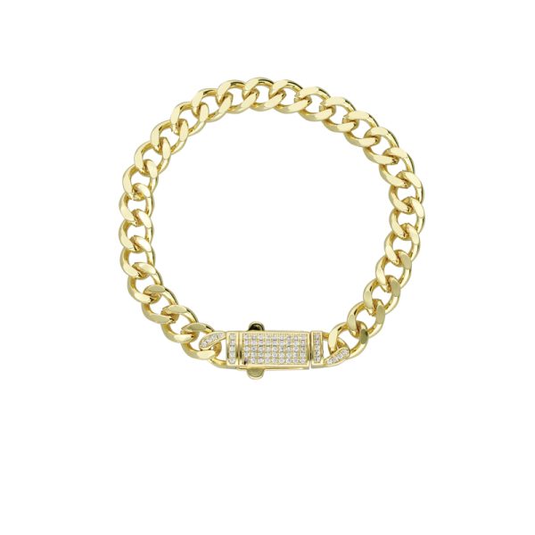 Pulsera Chapa de Oro