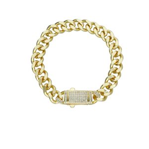 Pulsera Chapa de Oro