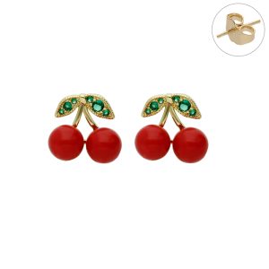 Arete Chapa de Oro
