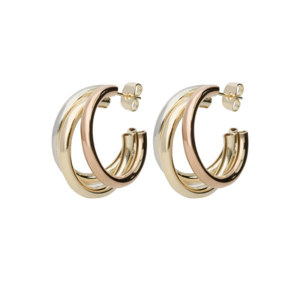 Arete Chapa de Oro