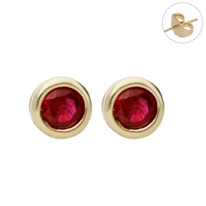 Arete Chapa de Oro
