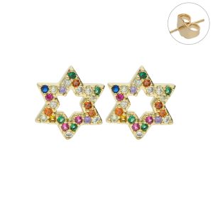 Arete Chapa de Oro
