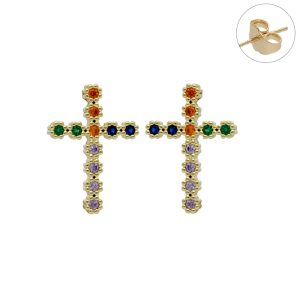 Arete Chapa de Oro
