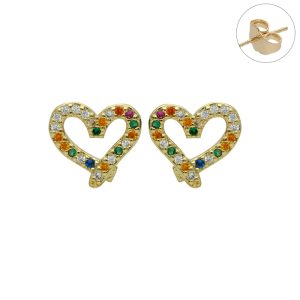 Arete Chapa de Oro