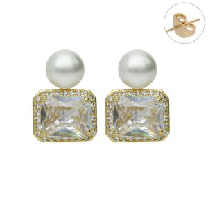 Arete Chapa de Oro