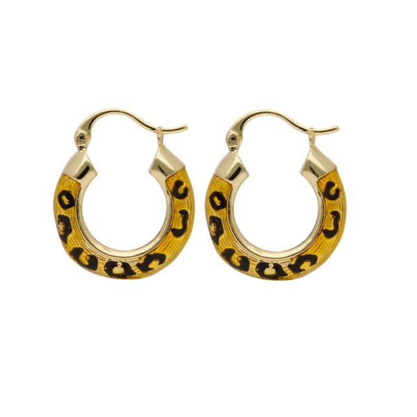 Arete Chapa de Oro