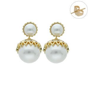 Arete Chapa de Oro
