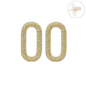 Arete Chapa de Oro