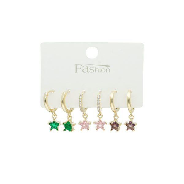 Arete Chapa de Oro