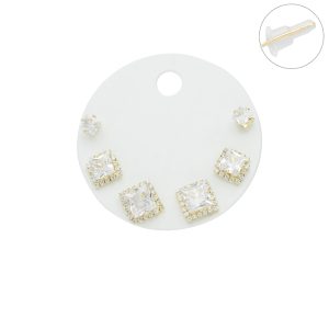 Arete Chapa de Oro