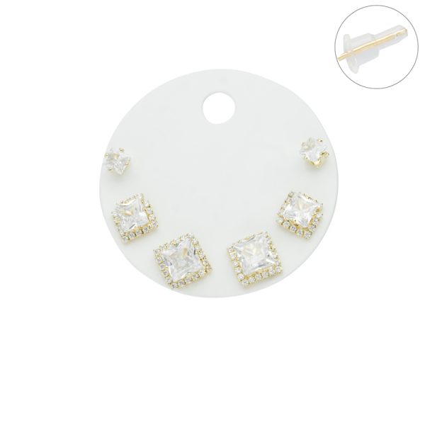 Arete Chapa de Oro