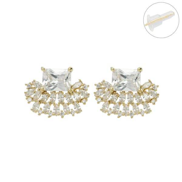Arete Chapa de Oro