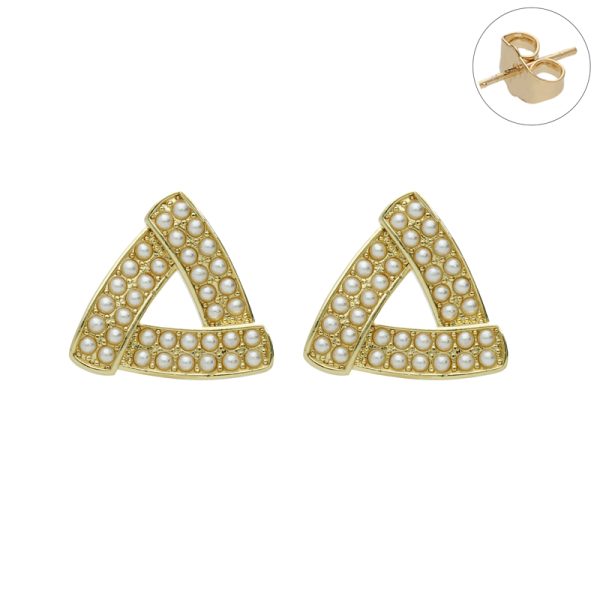 Arete Chapa de Oro