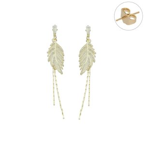 Arete Chapa de Oro