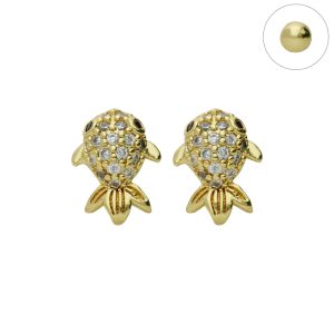 Arete Chapa de Oro