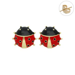 Arete Chapa de Oro