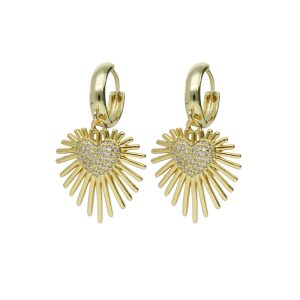 Arete Chapa de Oro