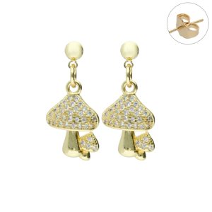 Arete Chapa de Oro