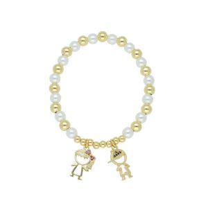Pulsera Chapa de Oro