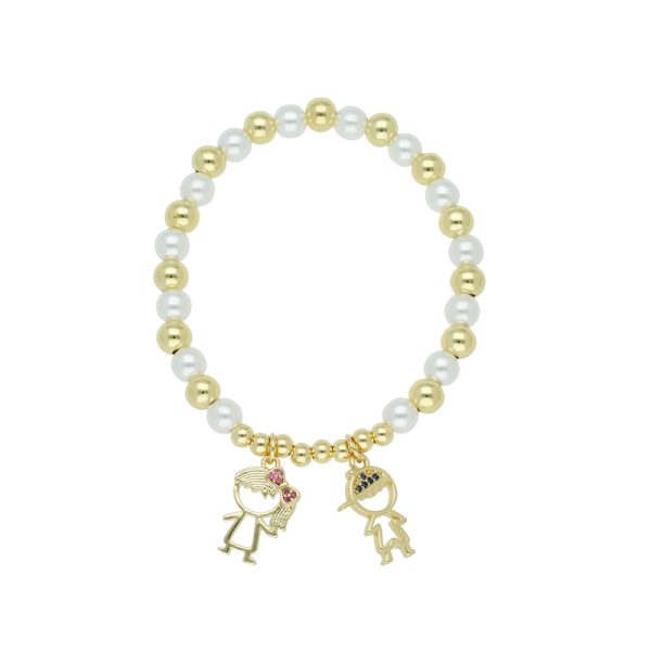 Pulsera Chapa de Oro