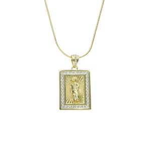 Collar Chapa de Oro